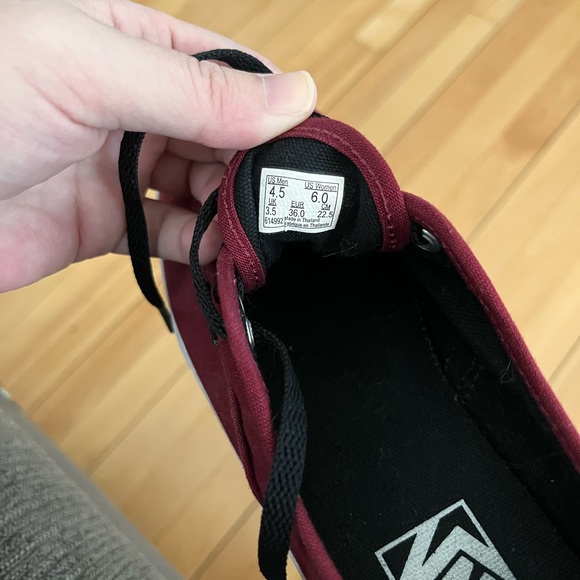 Vans “off the wall” canvas shoes Sz 6 women’s/4.5 mens - Picture 5 of 6